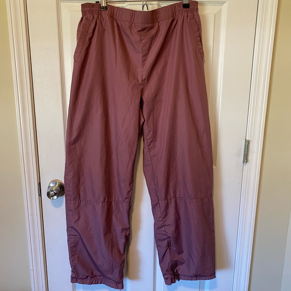 Nike mauve track pants
